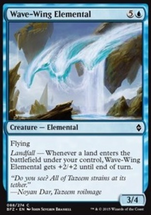 【JPN】《浪翼元素/Wave-Wing Elemental》[再戰贊迪卡]