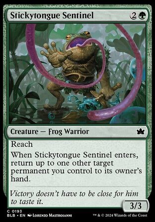 【ENG】《黏舌哨衛/Stickytongue Sentinel》[斑隆洛]