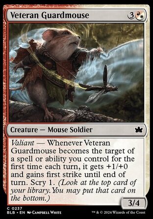 【ENG】《鼠衛老兵/Veteran Guardmouse》[斑隆洛]
