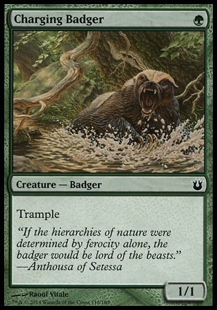 【JPN】《衝鋒獾/Charging Badger》[天神創生]