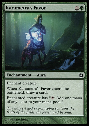 【JPN】《卡拉美特拉的眷顧/Karametra's Favor》[天神創生]