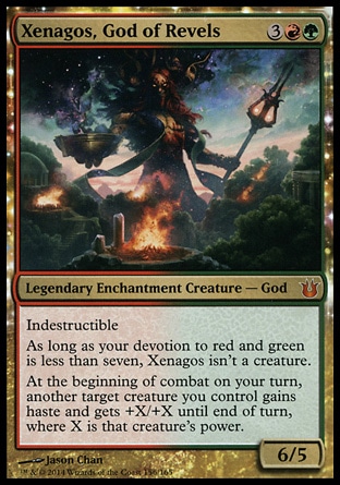 【JPN】《貪歡神謝納戈斯/Xenagos, God of Revels》[天神創生]