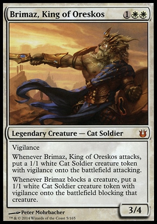 【JPN】《俄瑞恣獅王布黎瑪/Brimaz, King of Oreskos》[天神創生]