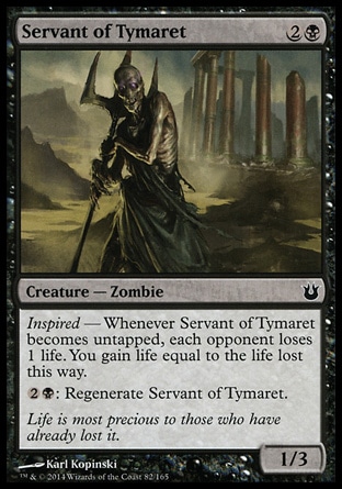 【JPN】《提瑪瑞的僕從/Servant of Tymaret》[天神創生]
