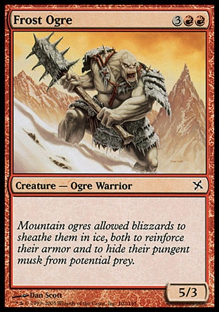 【JPN】《冰霜食人魔/Frost Ogre》[神河叛將譜]