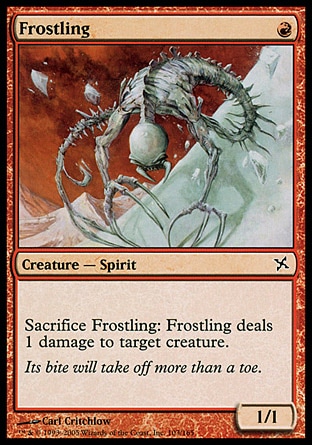 【JPN】《冰霜精/Frostling》[神河叛將譜]