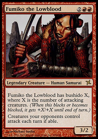 【JPN】《卑血芙巳子/Fumiko the Lowblood》[神河叛將譜]