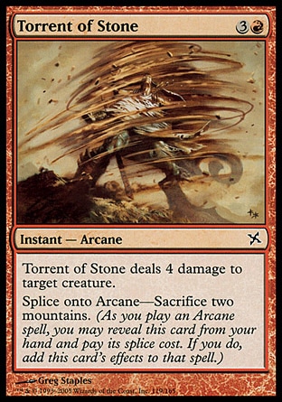 【JPN】《岩礫紛飛/Torrent of Stone》[神河叛將譜]