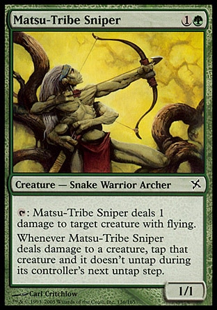 【JPN】《松宗神箭手/Matsu-Tribe Sniper》[神河叛將譜]