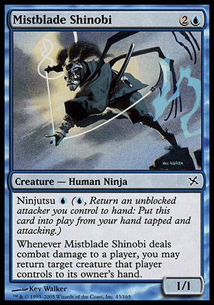 【JPN】《滅霧忍者/Mistblade Shinobi》[神河叛將譜]