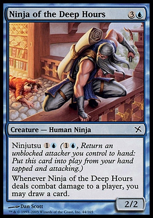 【JPN】《深夜忍者/Ninja of the Deep Hours》[神河叛將譜]〔MP〕