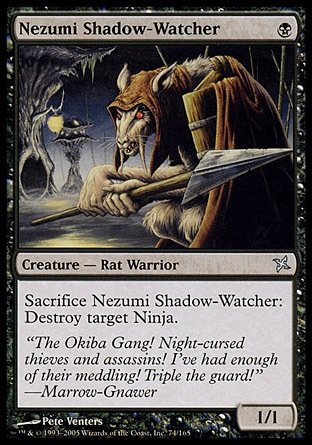 【JPN】《影衛鼠人/Nezumi Shadow-Watcher》[神河叛將譜]