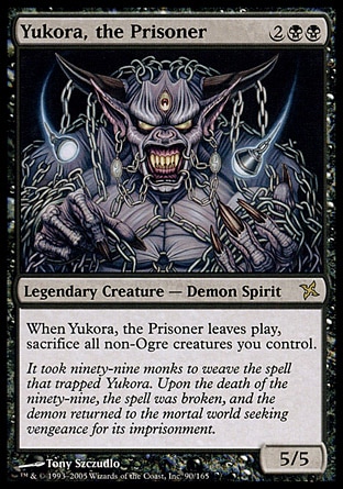 【JPN】《囚魔幽孤羅/Yukora, the Prisoner》[神河叛將譜]