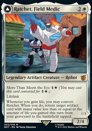 【ENG】《戰地醫士飛輪/Ratchet, Field Medic》[變形金剛]
