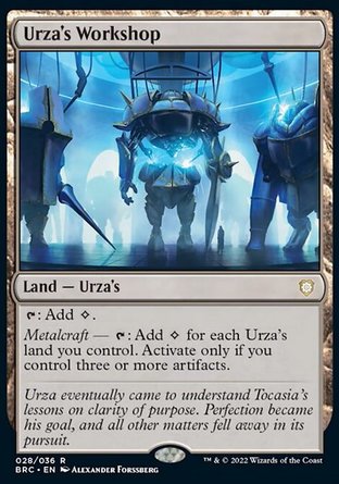 【ENG】《克撒的作坊/Urza's Workshop》[兄弟之戰指揮官]