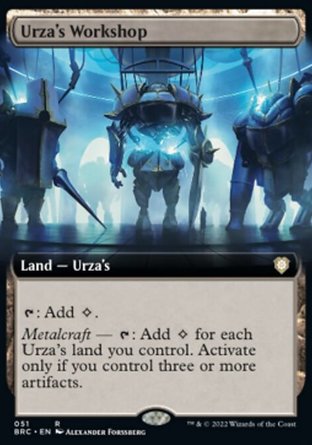【JPN】《克撒的作坊/Urza's Workshop》[兄弟之戰指揮官]