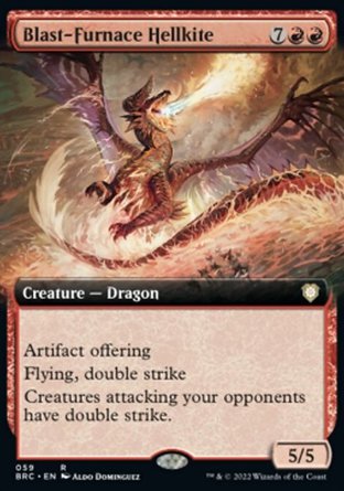 【JPN】《高爐殘虐者/Blast-Furnace Hellkite》[兄弟之戰指揮官]