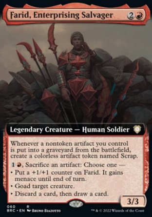 【ENG】《野望回收師法逸德/Farid, Enterprising Salvager》[兄弟之戰指揮官]