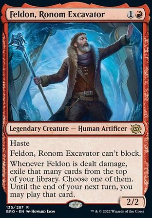【ENG】《若納掘古師費頓/Feldon, Ronom Excavator》[兄弟之戰]
