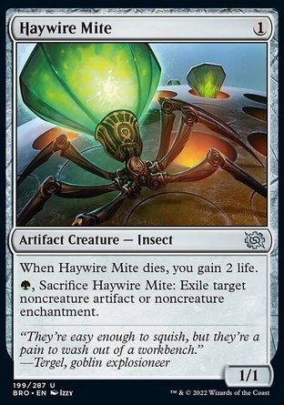 【JPN】 ☆Foil☆ 《失控蟲械/Haywire Mite》[兄弟之戰]