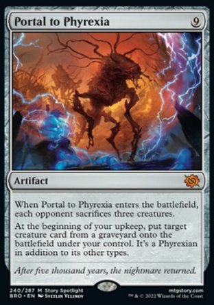 【ENG】《非瑞克西亞連境通道/Portal to Phyrexia》[兄弟之戰]