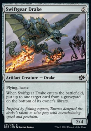 【ENG】《迅械龍獸/Swiftgear Drake》[兄弟之戰]