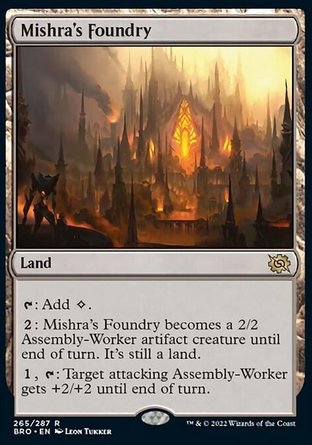 【ENG】《米斯拉的鑄造廠/Mishra's Foundry》[兄弟之戰]