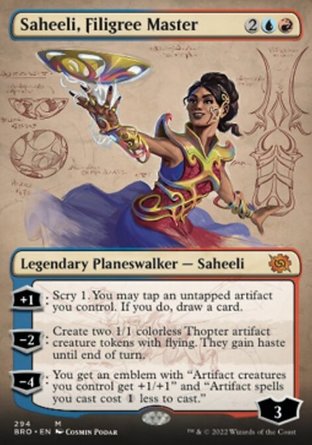 【ENG】《絲金大師莎希莉/Saheeli, Filigree Master》[兄弟之戰]