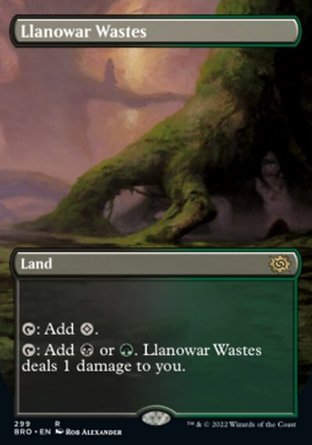 【ENG】《羅堰荒野/Llanowar Wastes》[兄弟之戰]