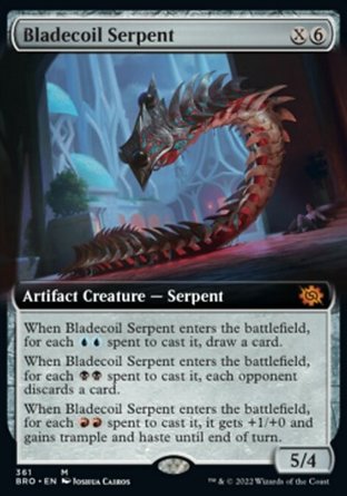 【ENG】《蜷刃巨蛇/Bladecoil Serpent》[兄弟之戰]