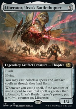 【JPN】《克撒戰翼機解放者號/Liberator, Urza's Battlethopter》[兄弟之戰]