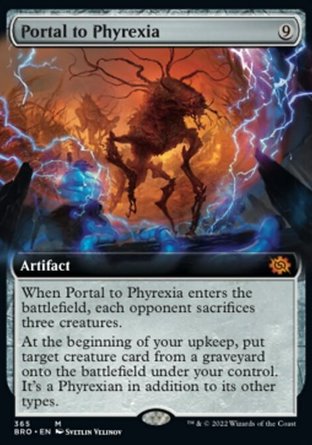 【ENG】《非瑞克西亞連境通道/Portal to Phyrexia》[兄弟之戰]