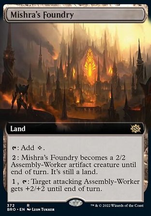 【ENG】《米斯拉的鑄造廠/Mishra's Foundry》[兄弟之戰]