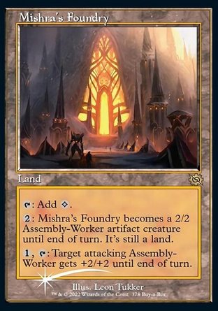 【ENG】 ☆Foil☆ 《米斯拉的鑄造廠/Mishra's Foundry》[兄弟之戰]