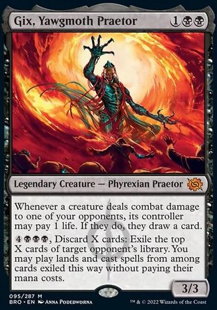 【ENG】《約格莫夫判官基克斯/Gix, Yawgmoth Praetor》[兄弟之戰]
