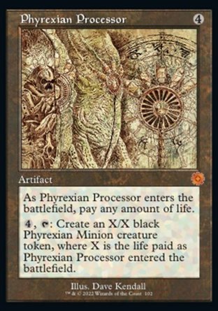 【ENG】《非瑞克西亞處理機/Phyrexian Processor》[兄弟之戰復古神器]