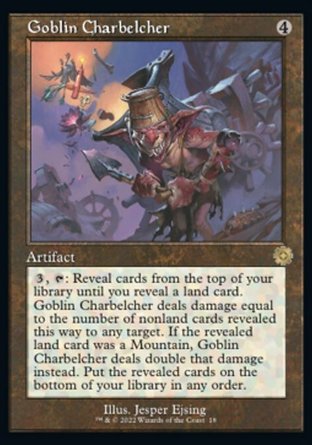 【ENG】《鬼怪噴火砲/Goblin Charbelcher》[兄弟之戰復古神器]