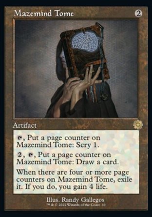 【ENG】《晦澀巨著/Mazemind Tome》[兄弟之戰復古神器]
