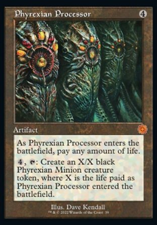 【ENG】《非瑞克西亞處理機/Phyrexian Processor》[兄弟之戰復古神器]