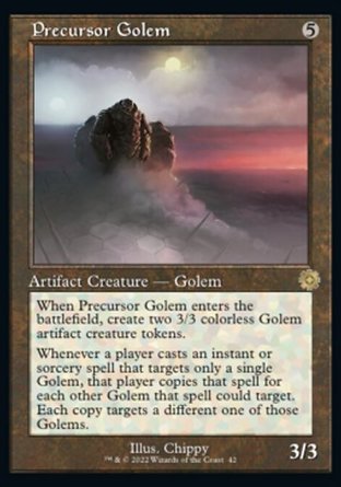 【ENG】《先驅魔像/Precursor Golem》[兄弟之戰復古神器]