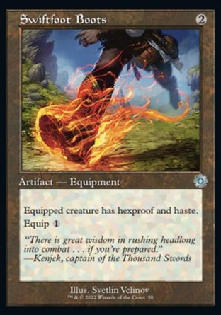 【ENG】《疾行靴/Swiftfoot Boots》[兄弟之戰復古神器]