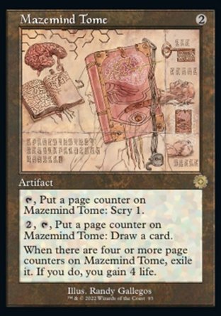 【ENG】《晦澀巨著/Mazemind Tome》[兄弟之戰復古神器]