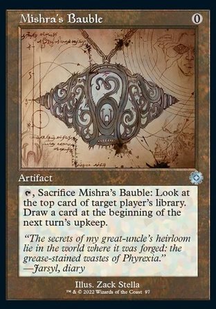 【ENG】《米斯拉的飾品/Mishra's Bauble》[兄弟之戰復古神器]