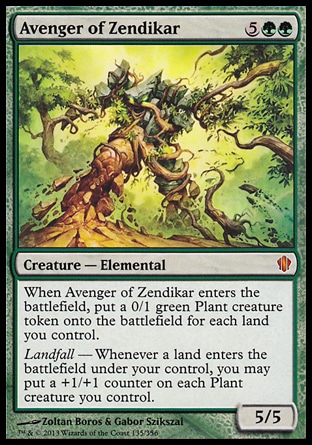 【JPN】《贊迪卡復仇者/Avenger of Zendikar》[指揮官2013]