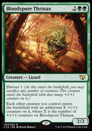 【JPN】《血孢叉齒蜥/Bloodspore Thrinax》[指揮官2015]