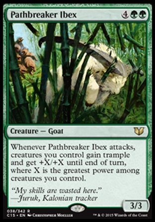 【JPN】《辟路原羊/Pathbreaker Ibex》[指揮官2015禮盒]