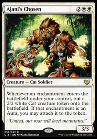 【ENG】《阿耶尼的精衛/Ajani's Chosen》[指揮官2015禮盒]