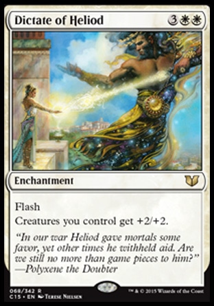 【ENG】《赫利歐德的旨意/Dictate of Heliod》[指揮官2015]