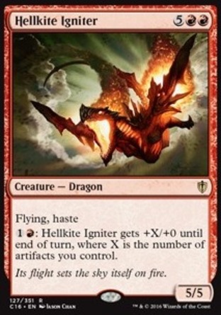 【ENG】《燃焰殘虐者/Hellkite Igniter》[指揮官2016禮盒]