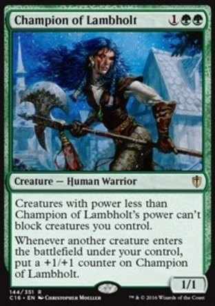 【JPN】《羊屯鬥士/Champion of Lambholt》[指揮官2016]